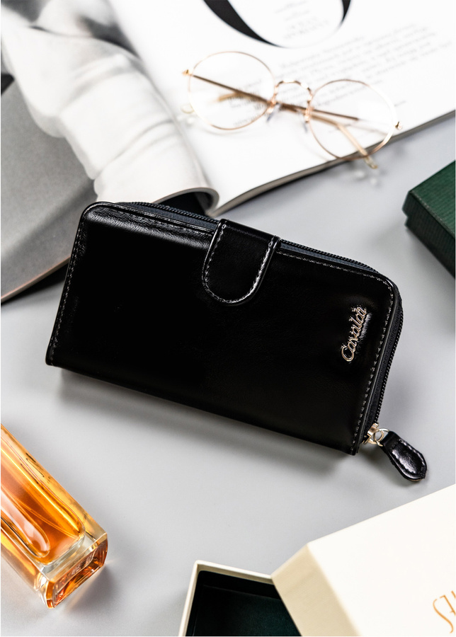 4U Cavaldi Čierna veľká peňaženka M758 N118-APU-BL Veľkosť: ONE SIZE