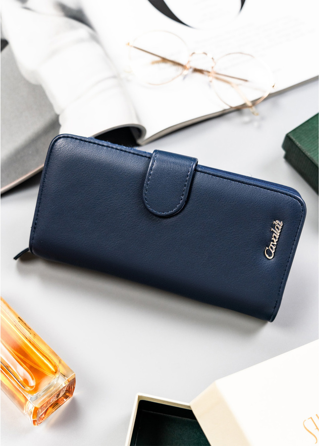 4U Cavaldi Tmavomodrá veľká peňaženka M777 N113-APU-BL Veľkosť: ONE SIZE