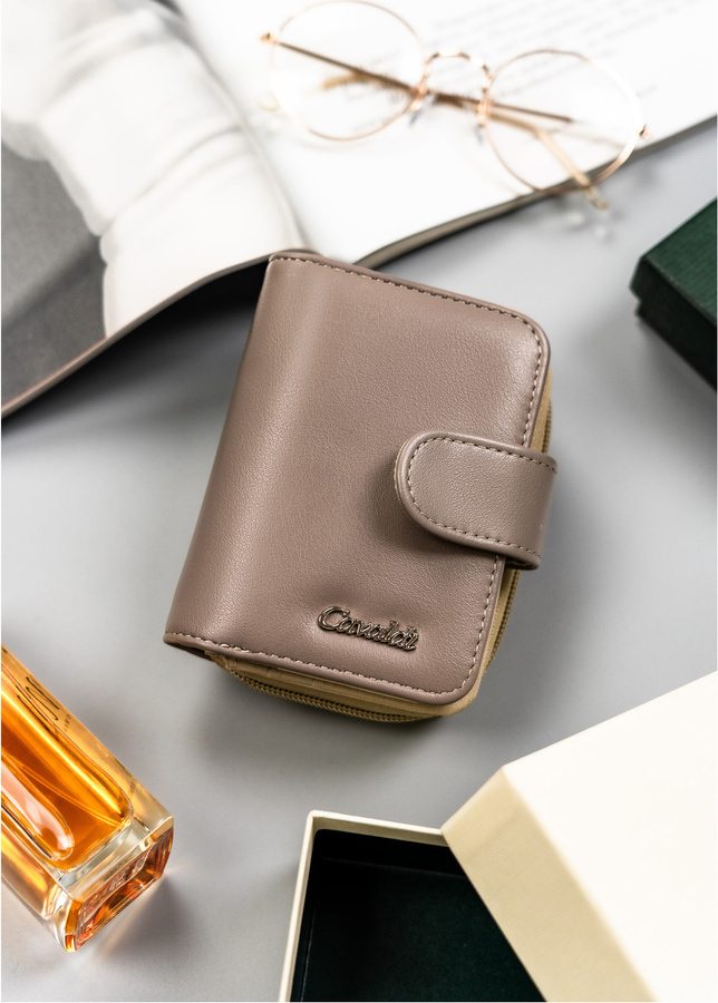 4U Cavaldi Béžová malá peňaženka M771 N116-APU-BL Veľkosť: ONE SIZE