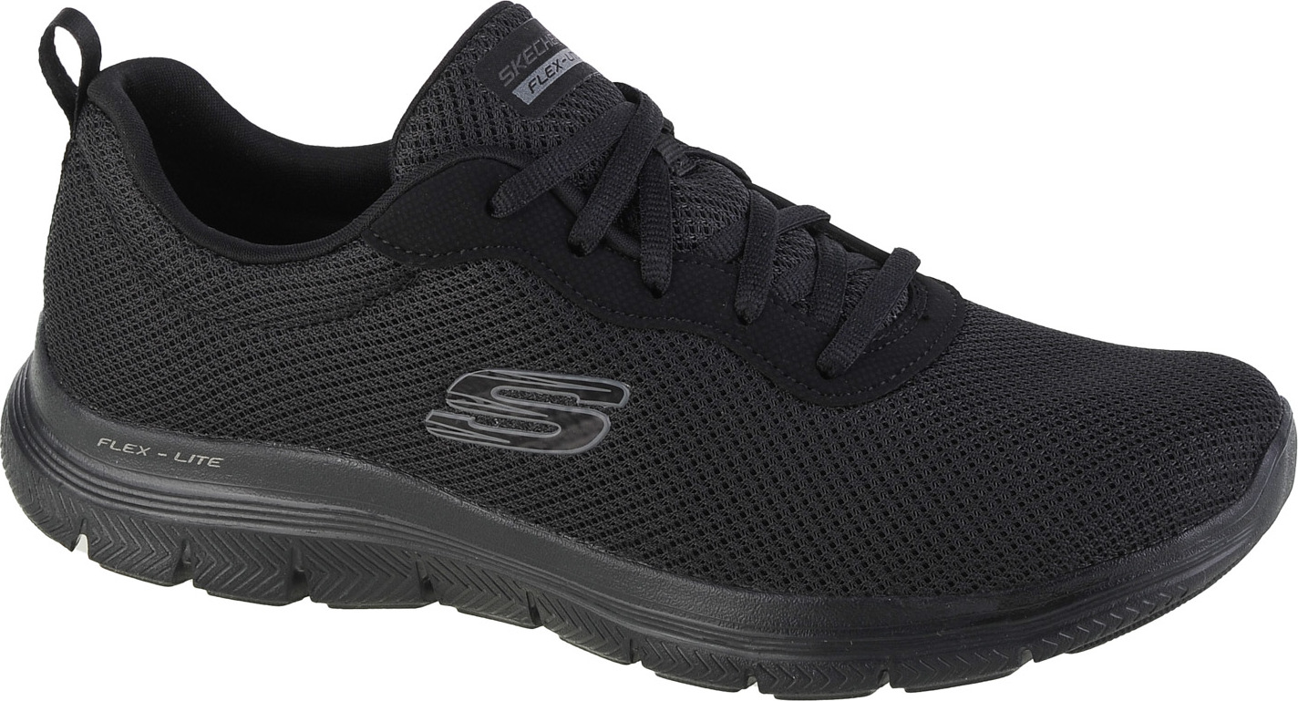 Čierne dámske tenisky Skechers Flex Appeal 4.0 Brilliant View 149303-BBK Veľkosť: 36
