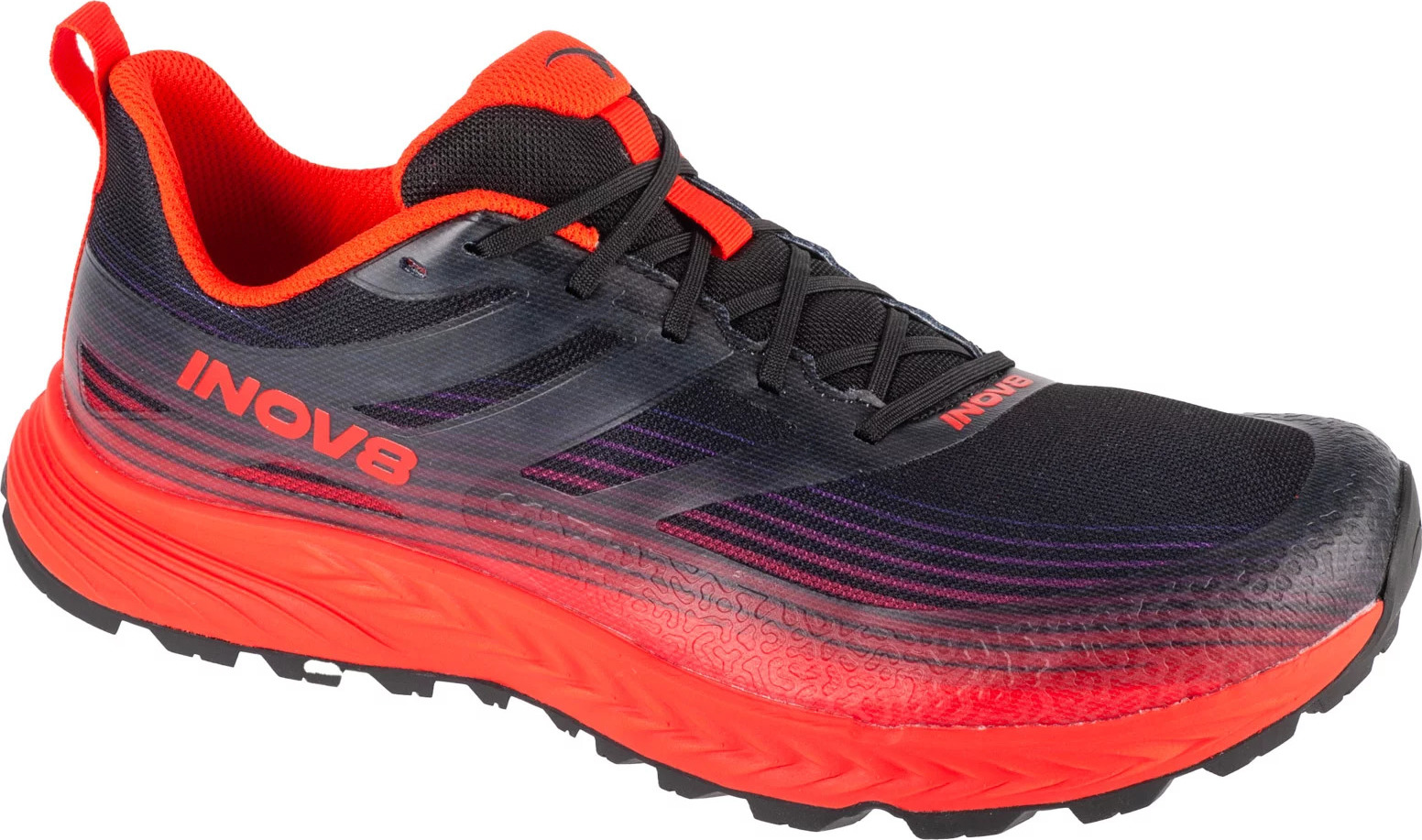Čierno-červené bežecké tenisky Inov-8 Trailfly Speed 001150-BKFR-W-01 Veľkosť: 45,5