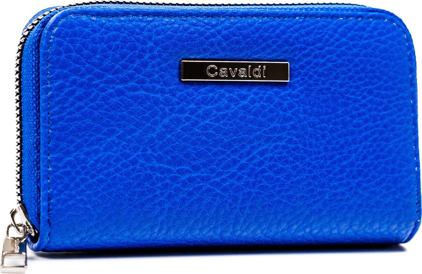 4U Cavaldi modrá peňaženka s textúrou M784 ABT-01-BL Veľkosť: ONE SIZE