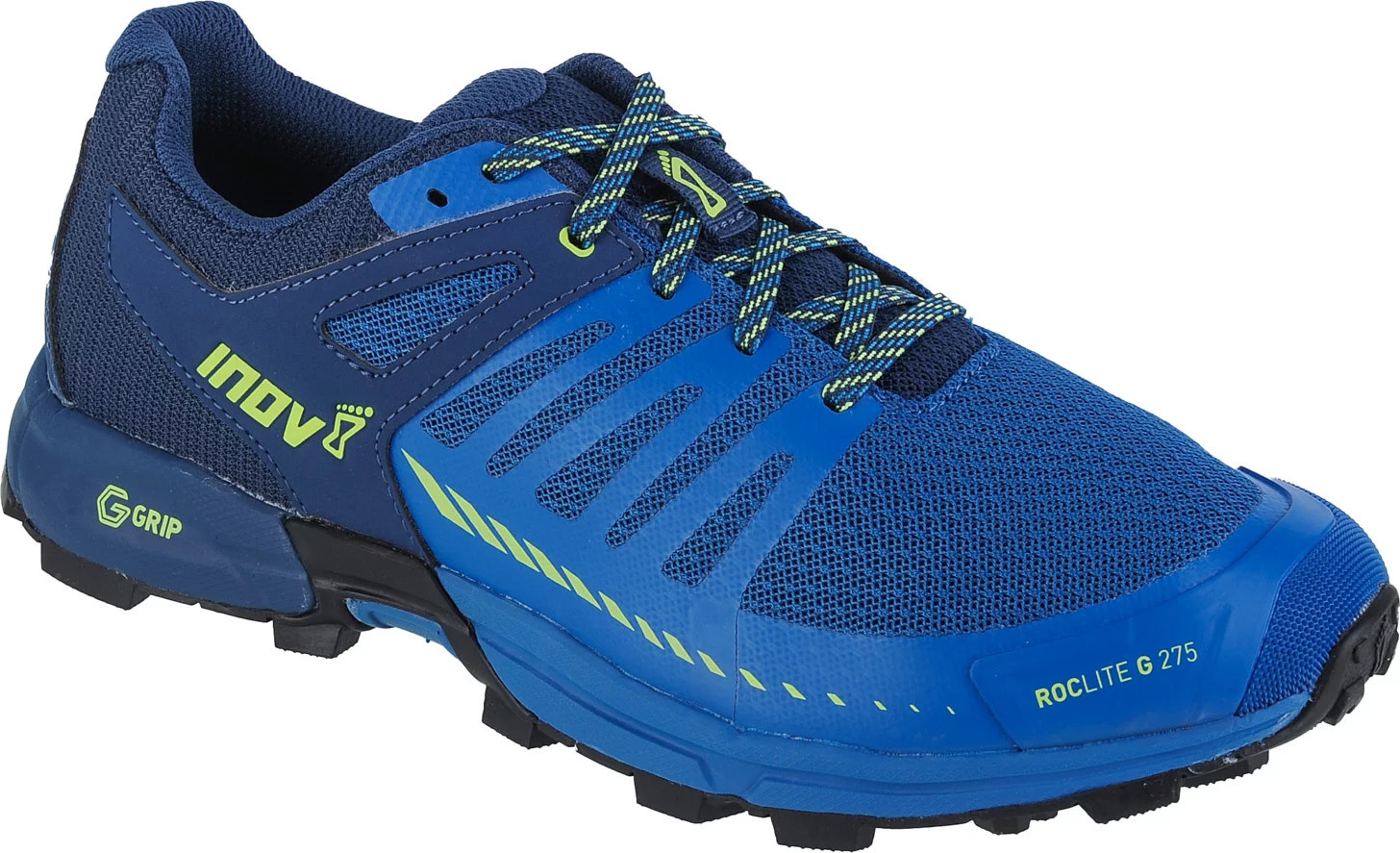 Modré pánske trailové topánky Inov-8 Roclite G 275 V2 001097-BLNYLM-M-01 Veľkosť: 42