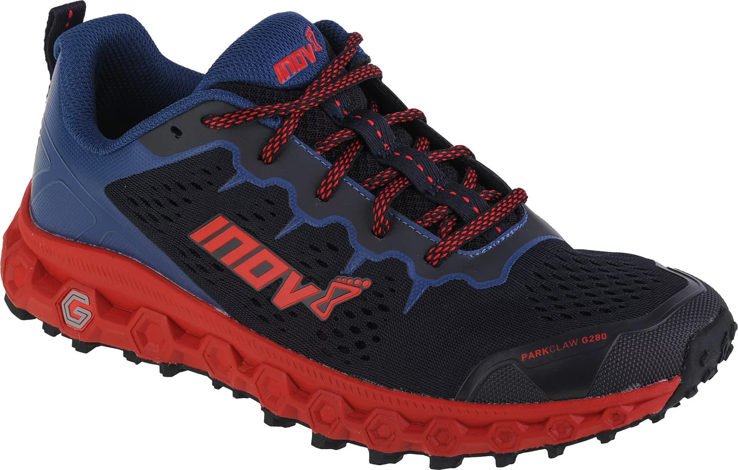 Tmavomodré pánske bežecké topánky Inov-8 Parkclaw G 280 000972-NYRD-S-01 Veľkosť: 42,5
