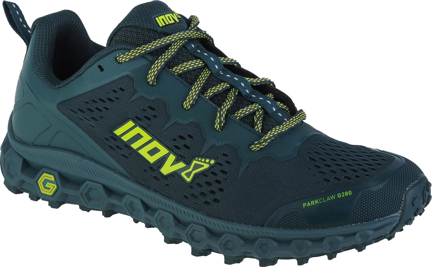Tmavozelené pánske bežecké topánky Inov-8 Parkclaw G 280 000972-PIYW-S-01 Veľkosť: 44