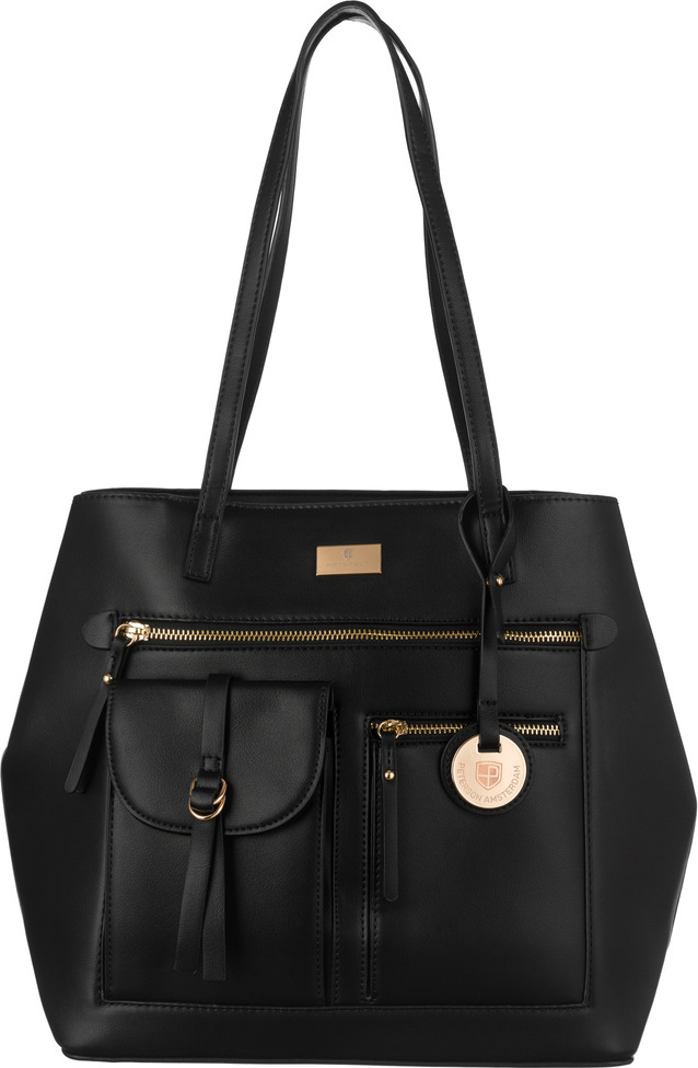 Peterson Čierna shopper kabelka [DH] PTN TOR-ALE-4 Veľkosť: ONE SIZE