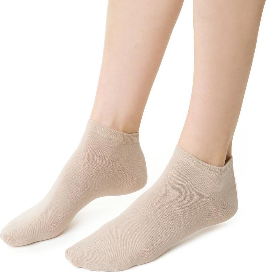 Svetlobéžové členkové dámske ponožky Art. 052 Art. 052 UX046, LIGHT BEIGE Veľkosť: 35/37