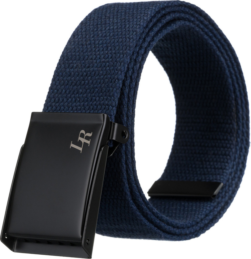 Loren tmavomodrý pánsky opasok BJ-B-1 Veľkosť: ONE SIZE