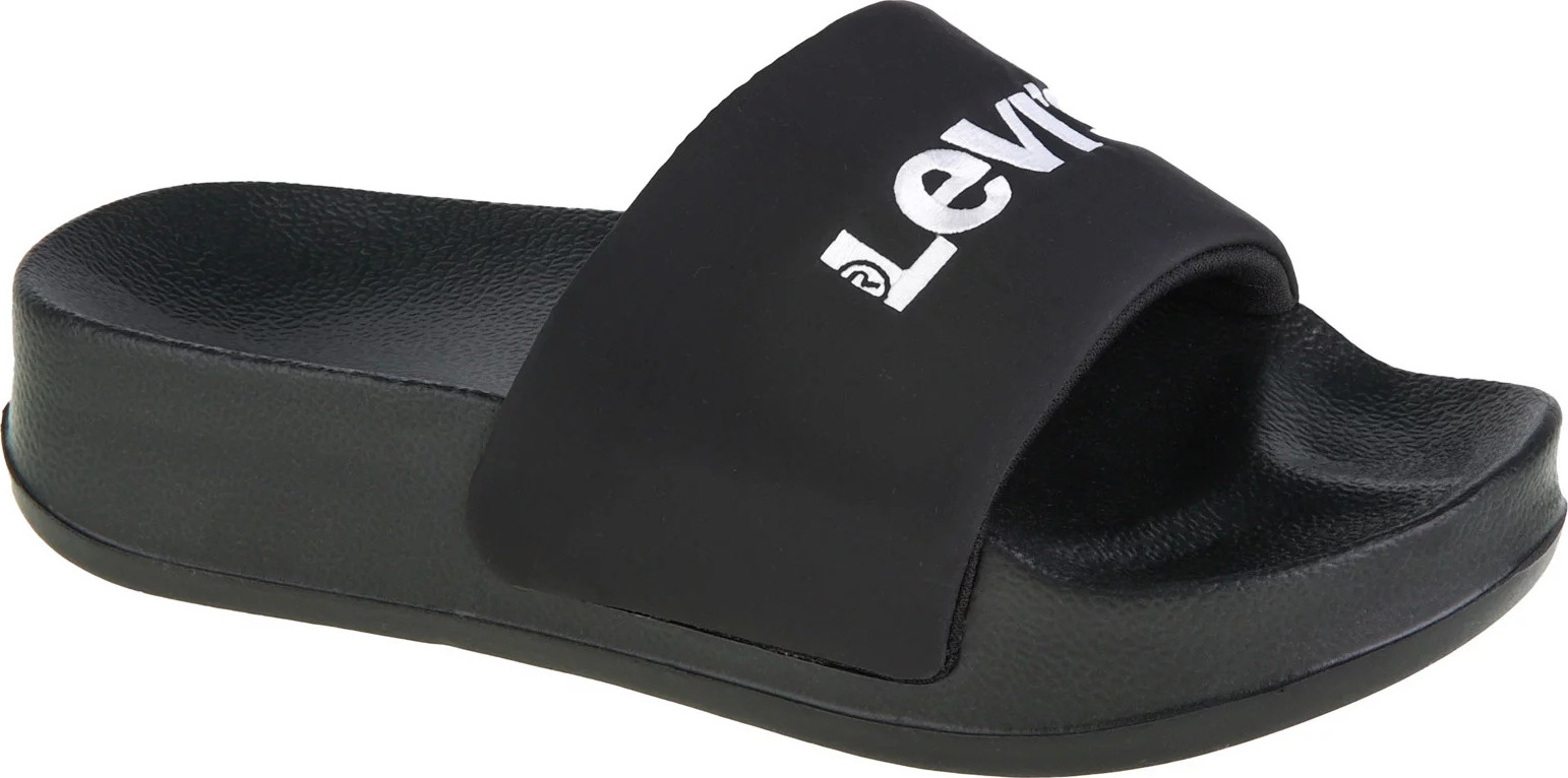 Čierne dámske nazuváky Levi's June S Bold Padded 235638-847-59 Veľkosť: 36