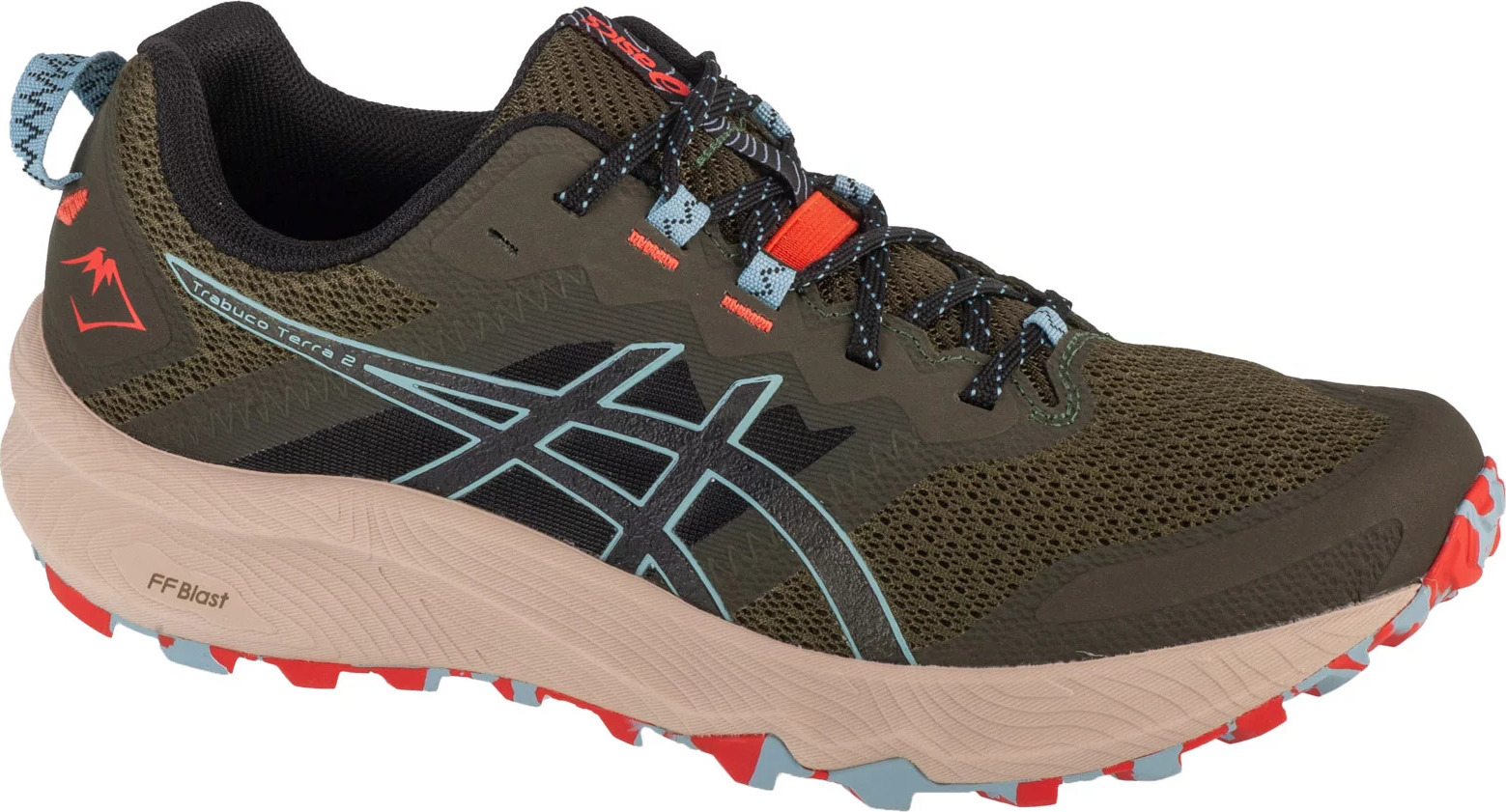 Khaki bežecké tenisky ASICS Gel-Trabuco Terra 2 1011B607-300 Veľkosť: 41,5