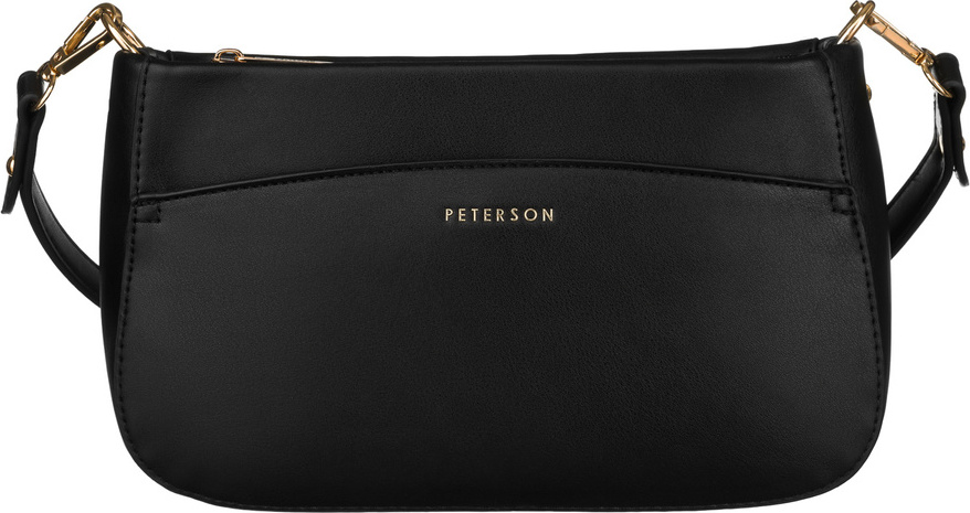 Peterson čierna malá crossbody kabelka PTN TOR-ALE-16 Veľkosť: ONE SIZE