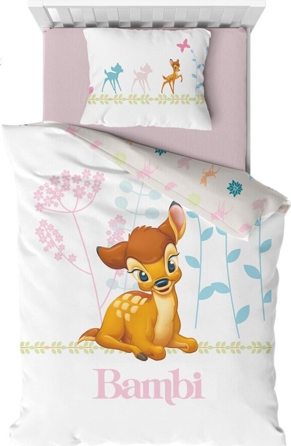 Biele detské obliečky Disney - Bambi Veľkosť: ONE SIZE