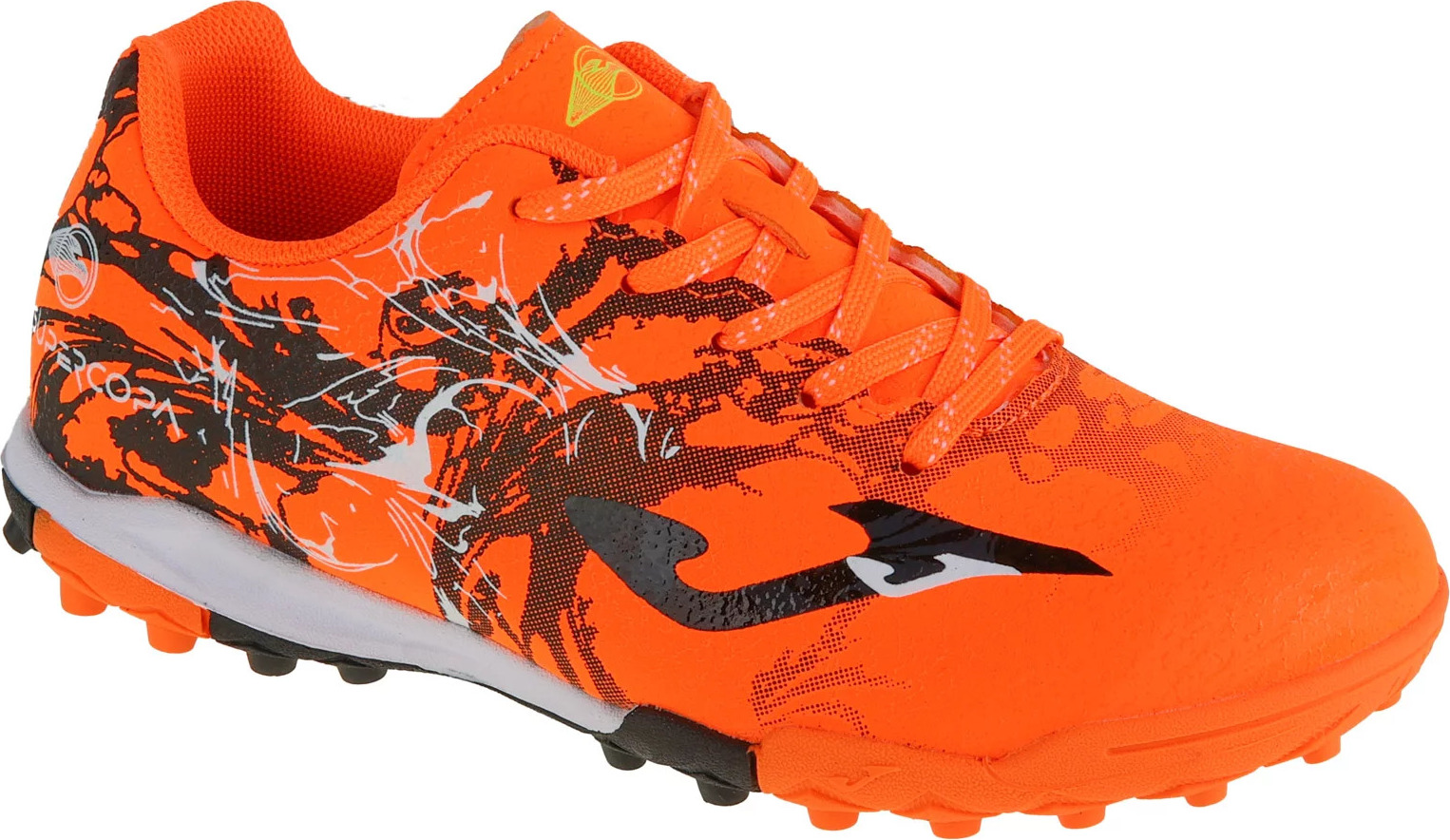 Oranžové chlapčenské kopačky Joma Super Copa Jr 2408 TF SCJS2408TF Veľkosť: 38