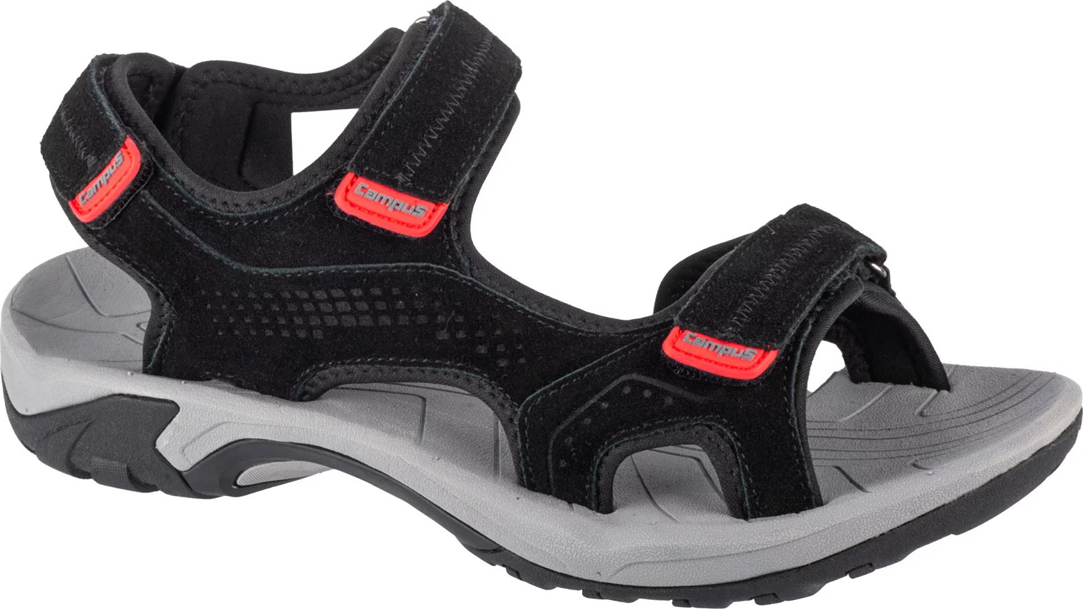 Čierne pánske sandále Campus Monte Sandal CM0113124230 Veľkosť: 41