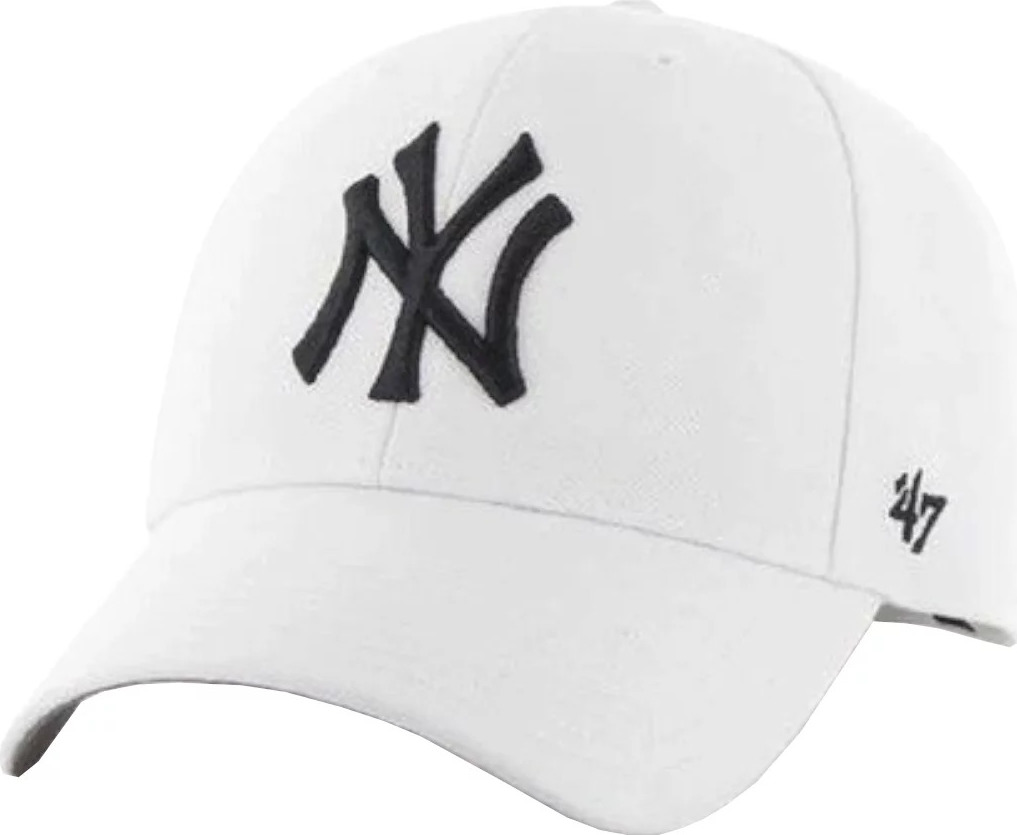 Biela pánska šiltovka 47 Brand New York Yankees MVP Cap B-B-MVPSP17WBP-WH Veľkosť: ONE SIZE