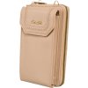 4U Cavaldi béžová peňaženka s odnímateľným popruhom M843