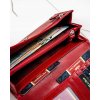 Peterson darčeková sada červenej veľkej peňaženky a kľúčenky Q028