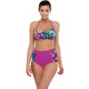 Fialové plavky s vysokým pásom Madison Sensual