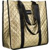 Rovicky Zlatá prešívaná shopper bag