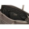 David Jones strieborná elegantná shopper kabelka