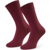 Vínové unisex kašmírové ponožky Art.083