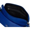 Rovicky Modrá crossbody taška so strieborným kovaním