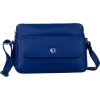 Rovicky Modrá crossbody taška so strieborným kovaním