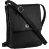 Rovicky čierna dámska kožená messenger taška