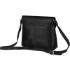 Rovicky čierna crossbody taška z prírodnej kože