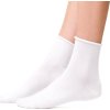 Biele dámske bambusové ponožky Art.125