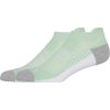 Mintové unisex športové ponožky ASICS Performance Run Sock Ankle