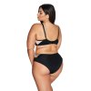 Čierna polovystužená podprsenka Ava 2135