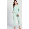 Teplé mintové pyžamo Taro Jessie