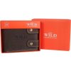 Always Wild hnedá kožená pánska peňaženka s RFID systémom A272