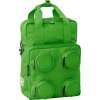 Zelený batoh LEGO Brick 2x2 Backpack