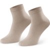 Béžové pánske bambusové ponožky Art.028