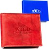 Always Wild červená pánska peňaženka bez zapínania A236