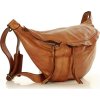 Marco Mazzini Hnedá dámska crossbody ľadvinka (Veľkosť ONE SIZE)
