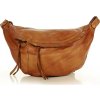 Marco Mazzini Hnedá dámska crossbody ľadvinka (Veľkosť ONE SIZE)