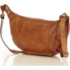 Marco Mazzini Hnedá dámska crossbody ľadvinka (Veľkosť ONE SIZE)