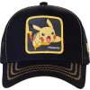 Čierna pánska šiltovka Capslab Freegun Pokemon Pikachu Cap