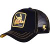 Čierna pánska šiltovka Capslab Freegun Pokemon Pikachu Cap