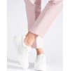Biele sneakersy na platforme