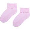 Ružové bambusové ponožky pre bábätká Art.145