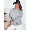 Svetlosivá dámska basic mikina SWAN