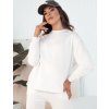 Ecru dámska basic mikina SWAN