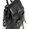 MARCO MAZZINI Čierny batoh s vreckom (Veľkosť ONE SIZE)