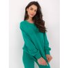Zelená oversize dámska tepláková súprava