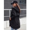 Čierna dámska parka GLAMJACKET