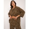 Dámsky set košele a nohavíc s leopardím vzorom (Veľkosť ONE SIZE)